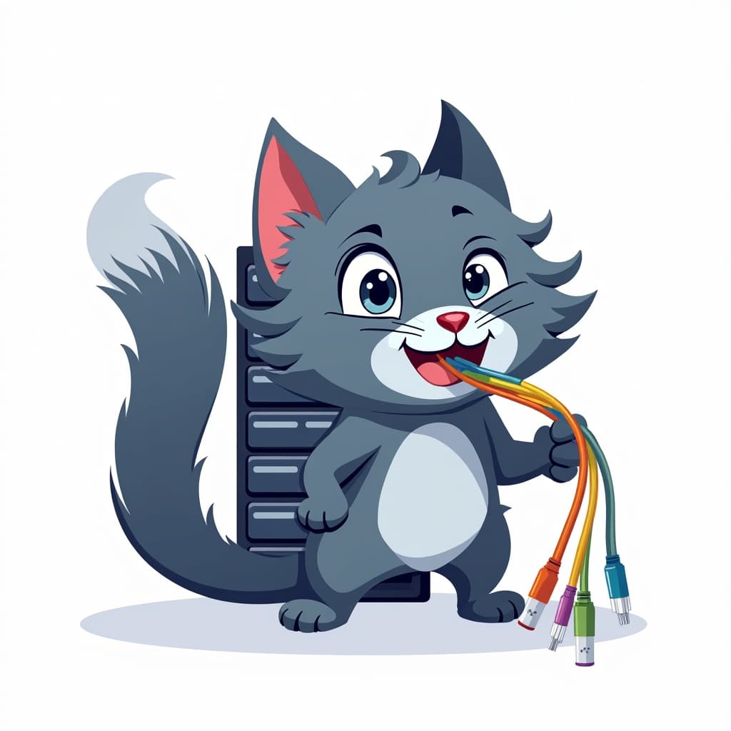 Meowdel & Network Cables